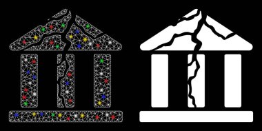 Fişek Kablosu Çerçevesi İşaretli Benekli Banka Simgesini Bozdu