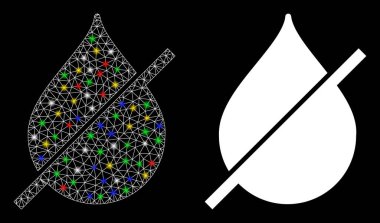 Parlak Ağlı Kabuk Kuru Simge ile Fişek Benekleri