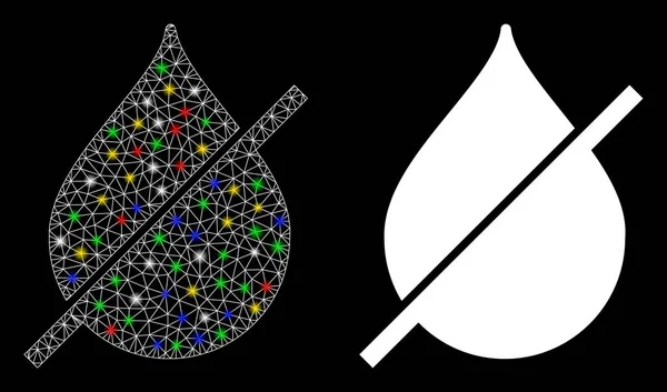 Parlak Ağlı Kabuk Kuru Simge ile Fişek Benekleri