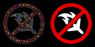 Fişek Ağı Havacılık Yok Benekli Simge Simgesi