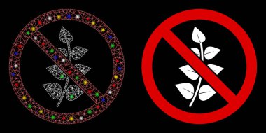 Fişek Ağları Yok Flora Çiçek Simgesi Fişek Benekli