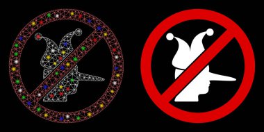 Flare Ağı Fişek Benekli Aptal Palyaço Simgesi Yok