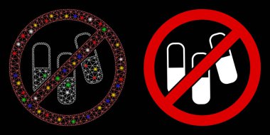 Fişek Kablo Çerçevesi Fişek Benekli Tıbbi Granül Simgesi Yok