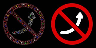 Fişek Ağı İşaret Lekeli İktidarsızlık Simgesi Yok