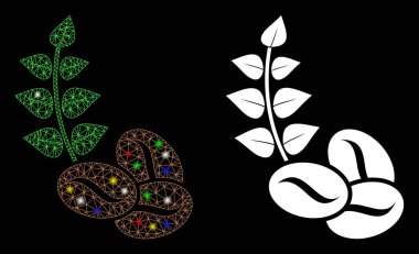 Fişek Ağı Organik Kahve Fişek Benekli Fasulye Simgesi