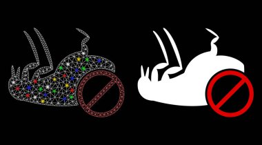 Fişek Kablosu Çerçevesi Fişek Benekli Bit Simgesini Durdur