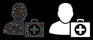 Fişek Lekeli Doktor Simgesi Işıl Fişek Lekeli