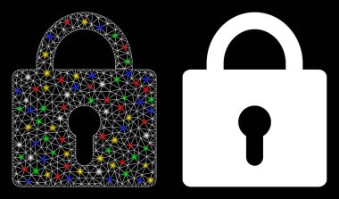 Fişek Noktaları ile Ağ Ağı Kilitleme Simgesini Patlat