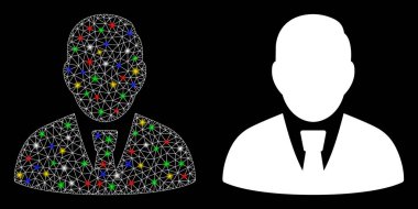 Işıklı Ağ 2d Menajeri Simgesi