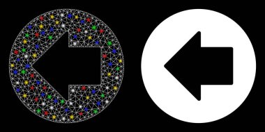 Fişek Kablosu Çerçevesi Önceki Oku Benekli Simgesi