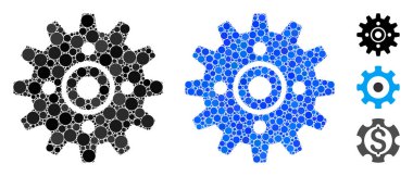 Çember Noktalarının Çarklı Bileşimi Simgesi