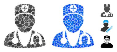 Hekim Mozaik Çemberler Simgesi