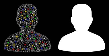 Fişek Benekli Ağ Avatar Simgesini Patlat