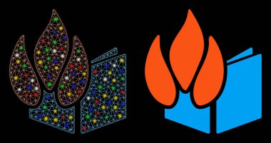 Fişek Kablosu Çerçevesi Yanmış Dosya Simgesi