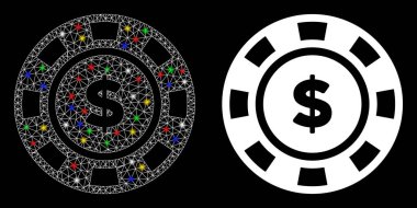 İşaret fişeği lekeli İşaret Fişeği Doları Casino Simgesi Simgesi