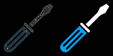 Fişek 2d Tornavida Simgesi ile Fişek Benekleri