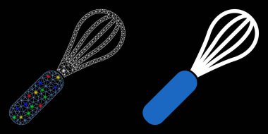 Parlak Izgara Ağı, Parlak Benekli Yengeç Simgesi