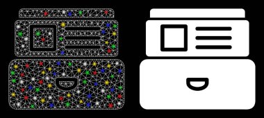 Fişek Benekleri ile Ağ Kabartma Kartı İndeks Simgesini İşaretle