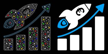 Fişek Kablosu Çerçeve Euro Başarı İş Başlangıç Simgesi Fişek Benekli