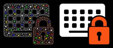 Fişek Ağı Klavyesi İşaret Lekeleriyle Simgeyi Kilitledi