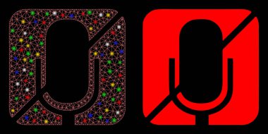 Fişek Benekli Ağları 2d Dilsiz Simgesi