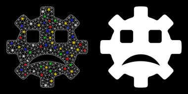 Fişek Kabuğu Hüzünlü Servis Gear Güleryüz Simgesi Fişek Benekli