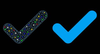 Fişek Ağı Evet İşaret Lekeli Simge