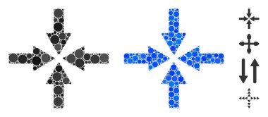 Çember Noktalarının Mozaik Simgesini ÇarpıştırName