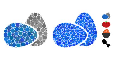 Yuvarlak Noktaların Mozaik Simgesi