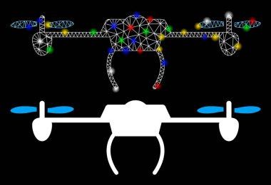Fişek Benekli Ağ Gövdesi İHA Simgesi