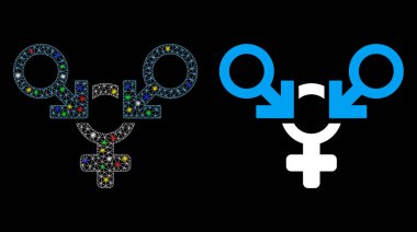 Fişek Lekeli Izgara Kabartma Simgesi