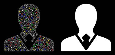 Fişek Lekeleri ile Izgara Kabartma Yöneticisi Simgesi