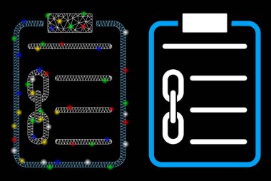 Parlak Izgara Kabartma Engelleme Sözleşmesi Benekli Simge