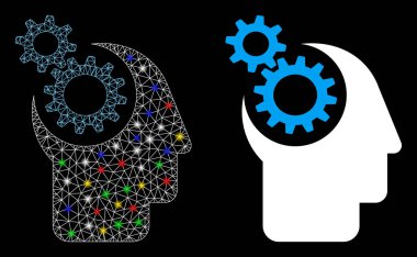 Fişek Ağı Fişek Benekli Simge Düşün