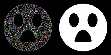 Işıl ışıl, ışıl parlayan benekli Harika Gülen Simge