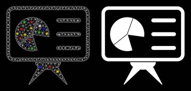 Fişek Kabartma Haritası Sunum Panosu Simgesi Flash Benekli Simgesi