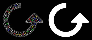 Fişek Ağı 2d Simgeyi Benekli Döndür