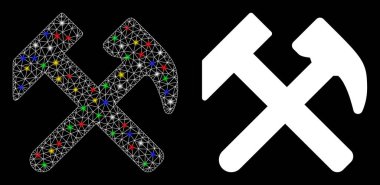 Fişek Benekli Ağ Çalışma Simgesini Patlat