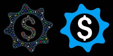 Fişek Ağı 2d Para Fişek Benekli Simge