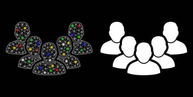 Fişek Kablo Çerçevesi Personel Simgesi İşaret Lekeli Fişek Kablosu Simgesi