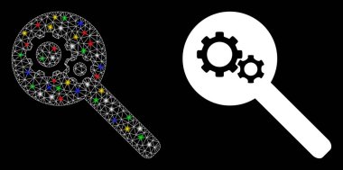 Fişek Kabuğu Arama Dişlileri İşaret Lekeli Simge Aracı