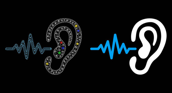 Звуковая икона Gloving Mesh 2D
