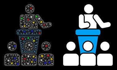 Fişek Ağı 2d Benekli Sunum Simgesi