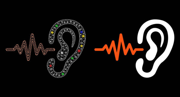 Икона "Факел Меша и я Слушай" с вспышками
