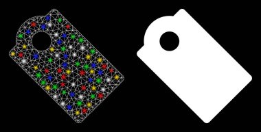 Fişek Benekli Izgara Kabartma Simgesi Simgesi