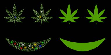 Fişek Ağı Kenevir Gülümseme Simgesi