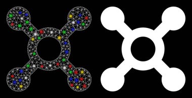 Fişek Kablosu Çerçeve Rulet Simgesi Fişek Benekli