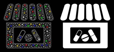 Parlak Ağlı Ceset Eczanesi Flash Benekli Simge