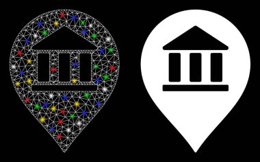 Fişek Kablosu Çerçeve Kütüphanesi İşaretleyici Simgesi Fişek Benekli Simgesi