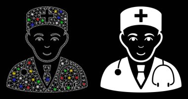 Fişek Lekeli Ağ Hekimi Simgesi